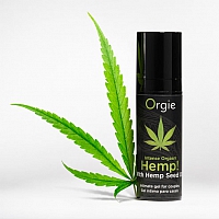 Возбуждающий лубрикант Orgie Hemp! Intense Orgasm, 15 мл