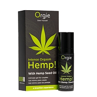 Возбуждающий лубрикант Orgie Hemp! Intense Orgasm, 15 мл