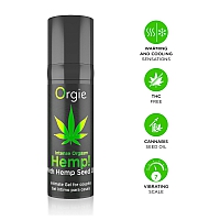 Возбуждающий лубрикант Orgie Hemp! Intense Orgasm, 15 мл