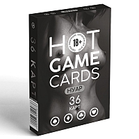 Карты игральные Hot Game Cards нуар, 36 карт