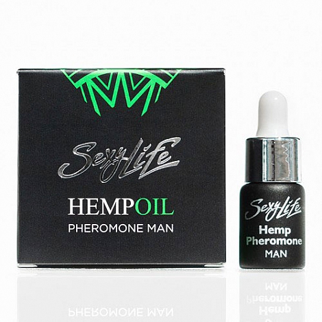 Духи с феромонами мужские Sexy Life Hempoil, 5 мл