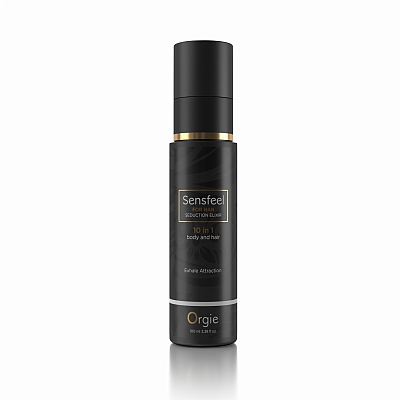 Увлажняющий спрей для тела и волос Sensfeel For Man Pheromone Seduction Elixir 10 в 1, 100 мл