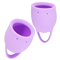Набор менструальных чаш Natural Wellness Orchid Lavander