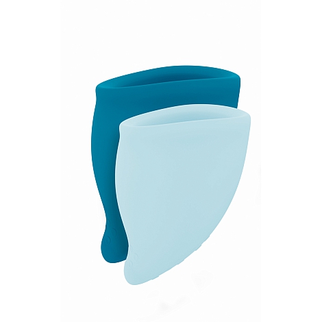 Набор менструальных чаш Fun Cup Explore Kit бирюзовый