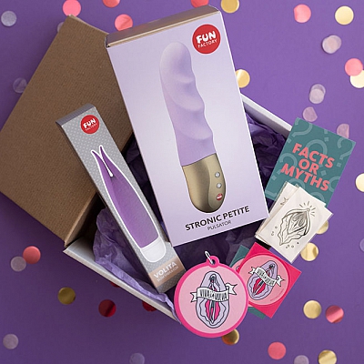 Набор пульсатор + вибратор Clit Kit Petite лиловый