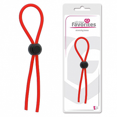 Лассо красное All Time Favorites Stretchy Thin Lasso