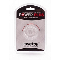 Эрекционное кольцо прозрачное Power Plus