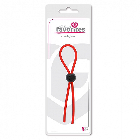 Лассо красное All Time Favorites Stretchy Thin Lasso