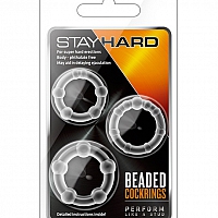 Набор из трех прозрачных эрекционных колец