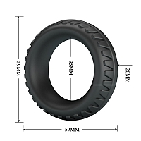 Эрекционное кольцо из силикона Merritt