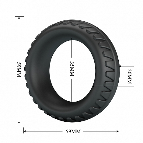 Эрекционное кольцо из силикона Merritt