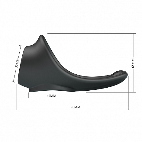 Эрекционное кольцо двойное из силикона Zadok