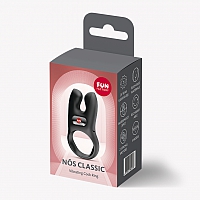 Эрекционное виброкольцо Fun Factory Nos черный