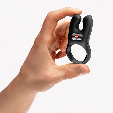 Эрекционное виброкольцо Fun Factory Nos черный