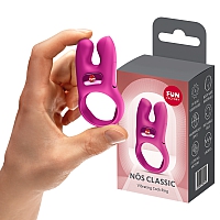 Эрекционное виброкольцо Fun Factory Nos розовый