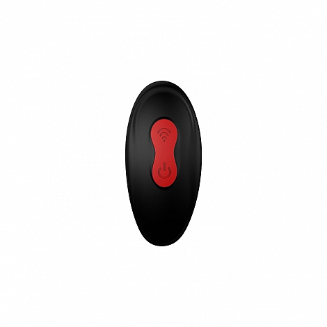 Эрекционное кольцо с вибрацией Rings Of Love Remote Cockring Black