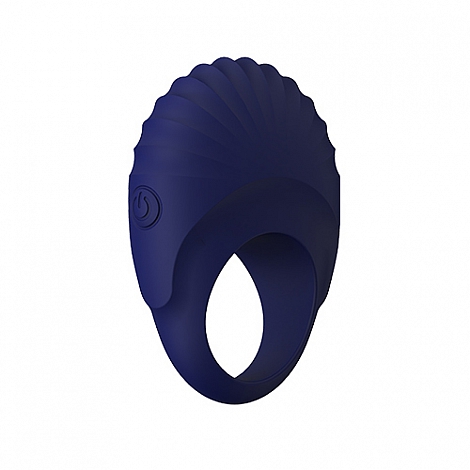 Эластичное виброкольцо на пенис Blue Evolution Pallas