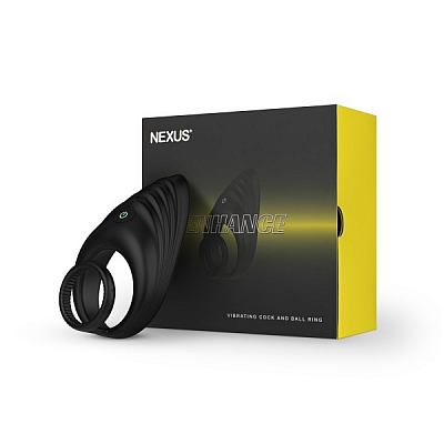 Виброкольцо с поддержкой мошонки Nexus Enhance Vibrating Cock and Ball Ring