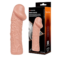 Насадка реалистик на фаллос, размер L, Kokos Penis Sleeve 01