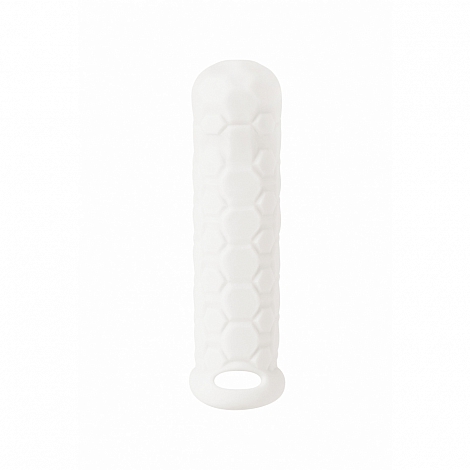 Фаллоудлинитель Homme Long White, 15,5 см
