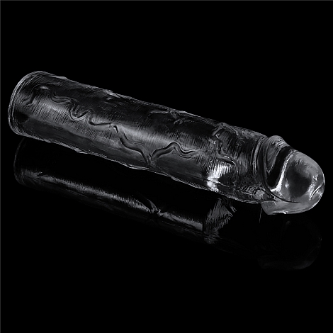 Насадка-удлинитель прозрачная Flawless Clear Penis Sleeve, 19 см