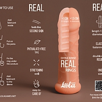 Фаллоудлинитель Real Extra Size Rings