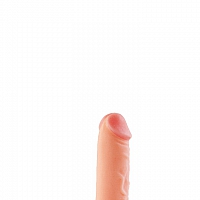 Фаллоудлинитель неоскин с кольцом Cock Next, 14 см
