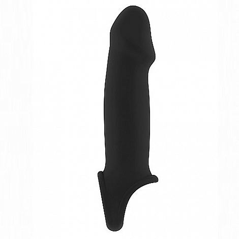 Насадка на пенис No.33 Stretchy Penis Extension Black Sono