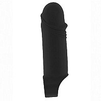 Насадка на пенис закрытого типа No.37 Stretchy Thick Penis Extension Grey Sono