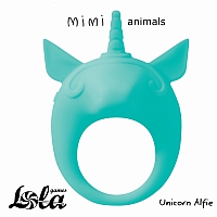 Эрекционное кольцо Mimi Animals Unicorn Alfie Green