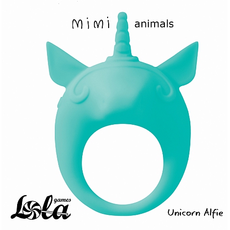 Эрекционное кольцо Mimi Animals Unicorn Alfie Green