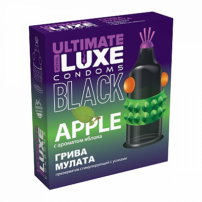 Презерватив "Грива Мулата" Luxe Black Ultimate