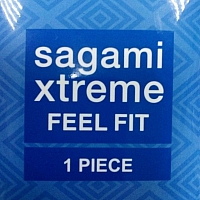 Презерватив супер облегающий Sagami Xtreme Feel Fit 0.06, 1 шт.