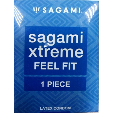 Презерватив супер облегающий Sagami Xtreme Feel Fit 0.06, 1 шт.