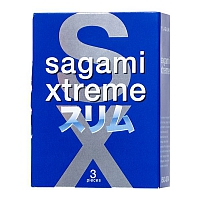 Презервативы Sagami Xtreme Feel Fit анатомические, 3 шт