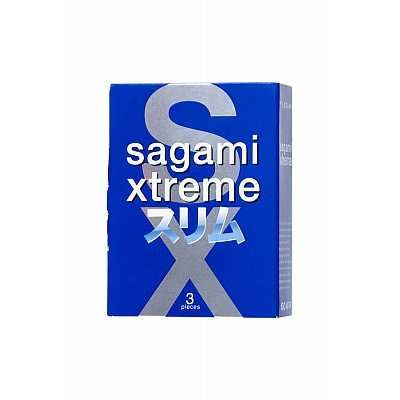Презервативы Sagami Xtreme Feel Fit анатомические, 3 шт