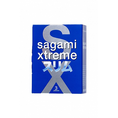 Презервативы Sagami Xtreme Feel Fit анатомические, 3 шт