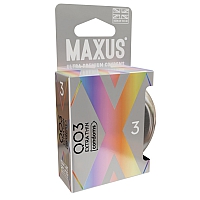 Презервативы экстремально тонкие Maxus So 003 №3