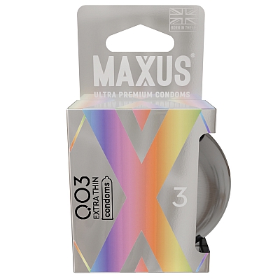 Презервативы экстремально тонкие Maxus So 003 №3