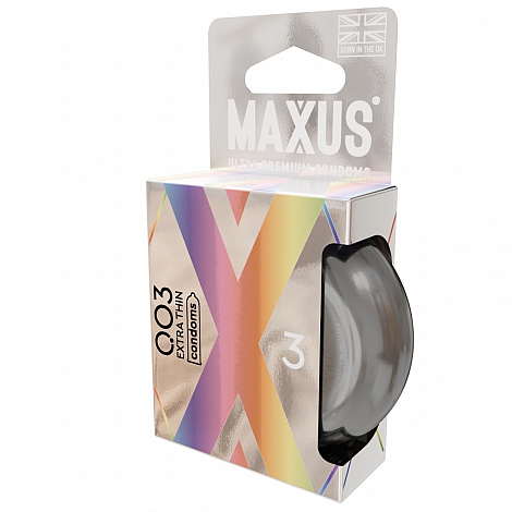 Презервативы экстремально тонкие Maxus So 003 №3