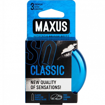 Презервативы классические Maxus So Classic №3