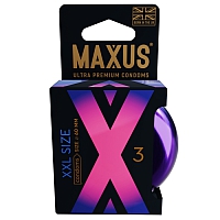 Презервативы с увеличенным размером Maxus XXL, 3 шт