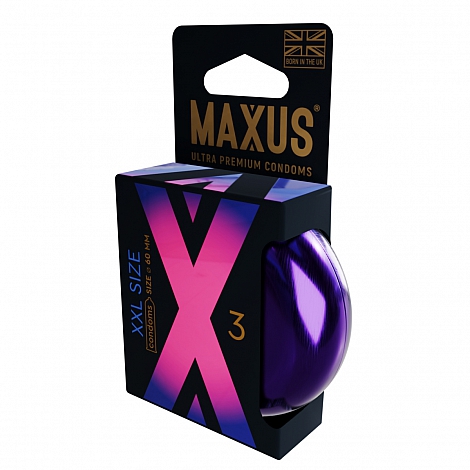 Презервативы с увеличенным размером Maxus XXL, 3 шт