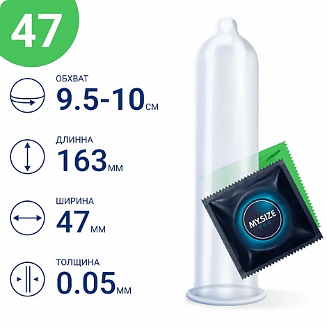 Презервативы MY.SIZE PRO №3 размер 47