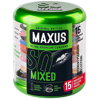 Презервативы набор MAXUS Mixed №15
