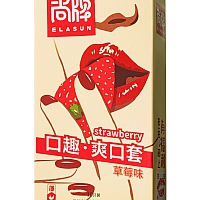 Презервативы оральные Elasun Strawberry, 10 шт