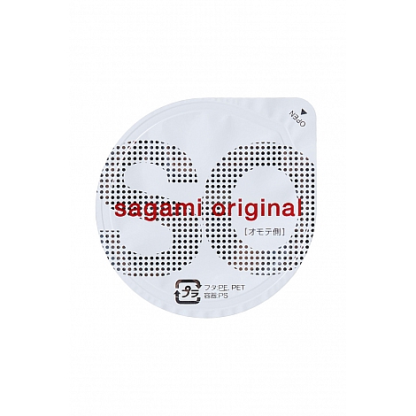 Полиуретановые ультратонкие презервативы Sagami Original 0,02, 6 шт