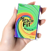 Презервативы без накопителя Sagami Miracle Fit, 5 шт