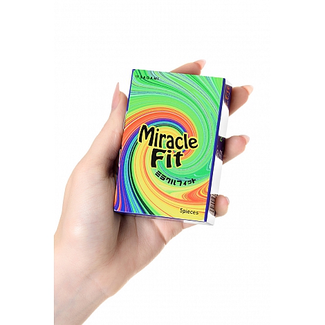 Презервативы без накопителя Sagami Miracle Fit, 5 шт