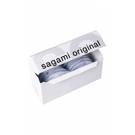 Полиуретановые ультратонкие презервативы Sagami Original 0,02 L-Size, 10 шт